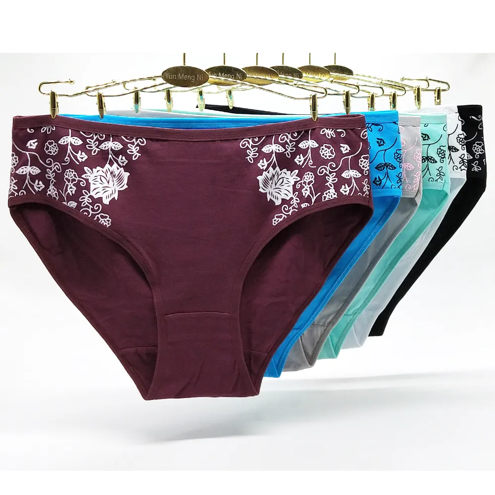 Women's floral print briefs - Floral