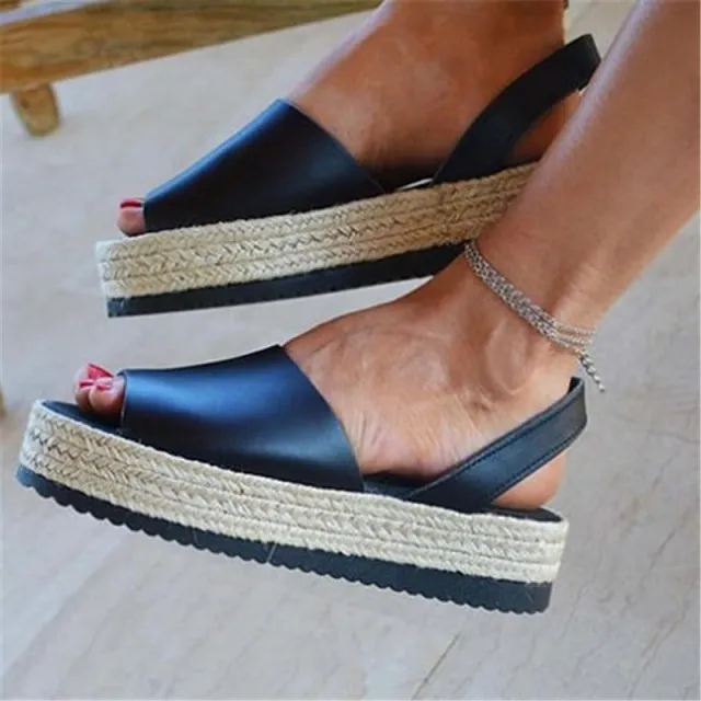 Fashion wedge sandals Blue - Shop at LoveMi