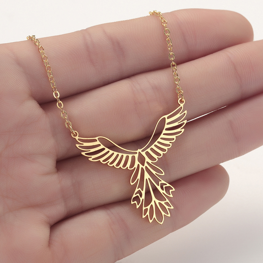 Flying Eagle Necklace Clavicle Chain Jewelry