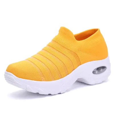 Breathable fashion sneakers mom shoes