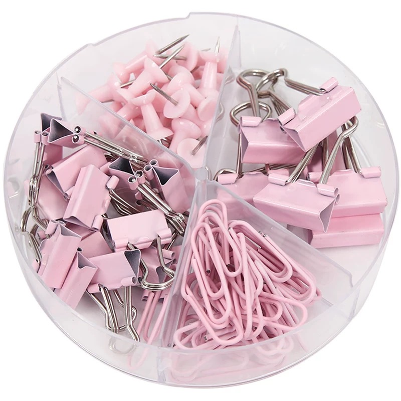 Long tail clip mixed suit I-shaped staple clip