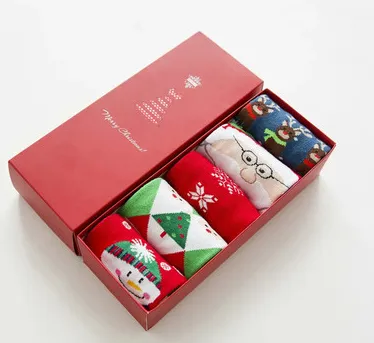 winter cute adault Christmas cotton socks women newyear gift - Christmasa
