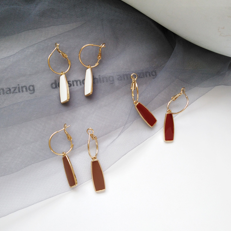 Geometric shape retro Earrings