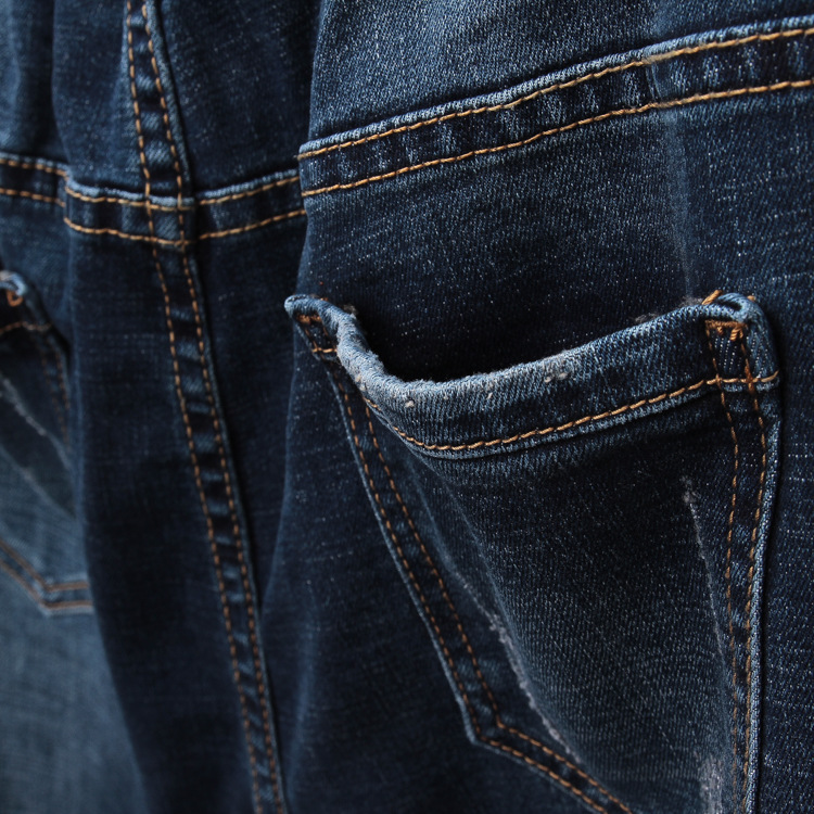 Oversized loose jeans women's trousers