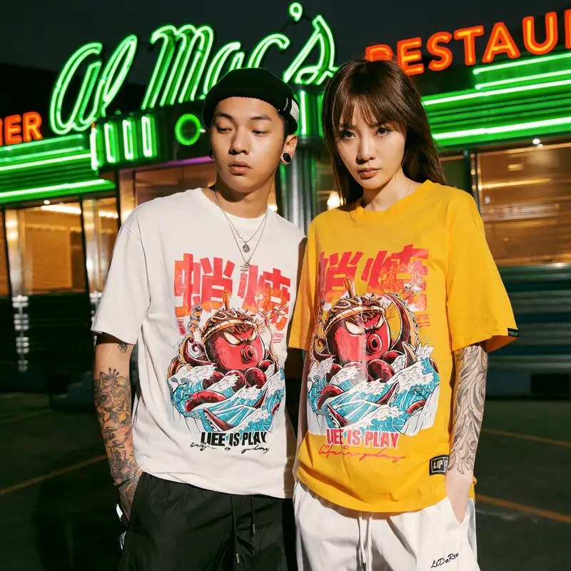 Cartoon short sleeve