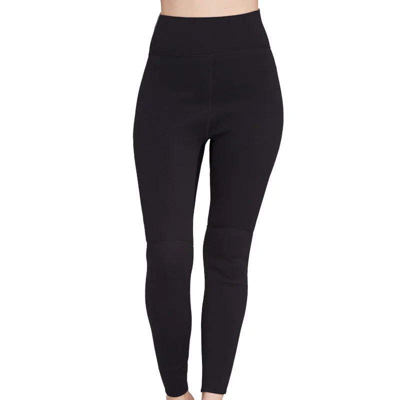 Ladies yoga fitness snorkeling swimming trunks - Black