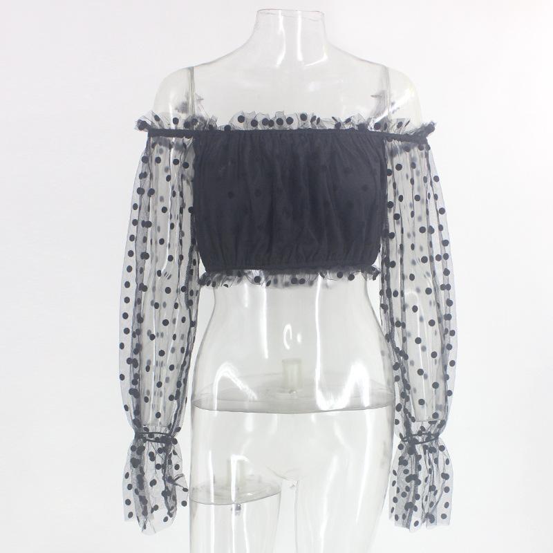 Chiffon shoulder coat