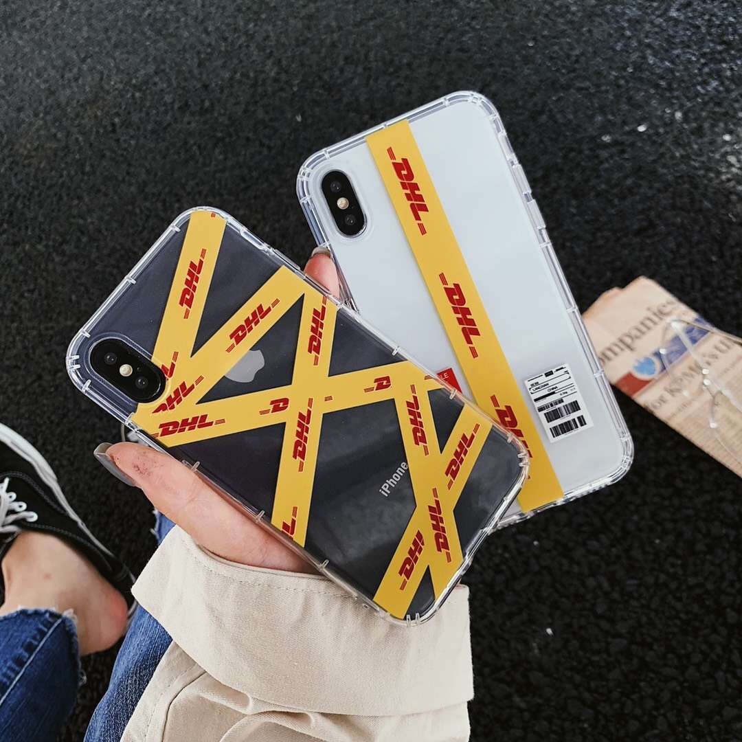 Compatible with Apple, DHL x RUBBER iPhone Shell - Image 2
