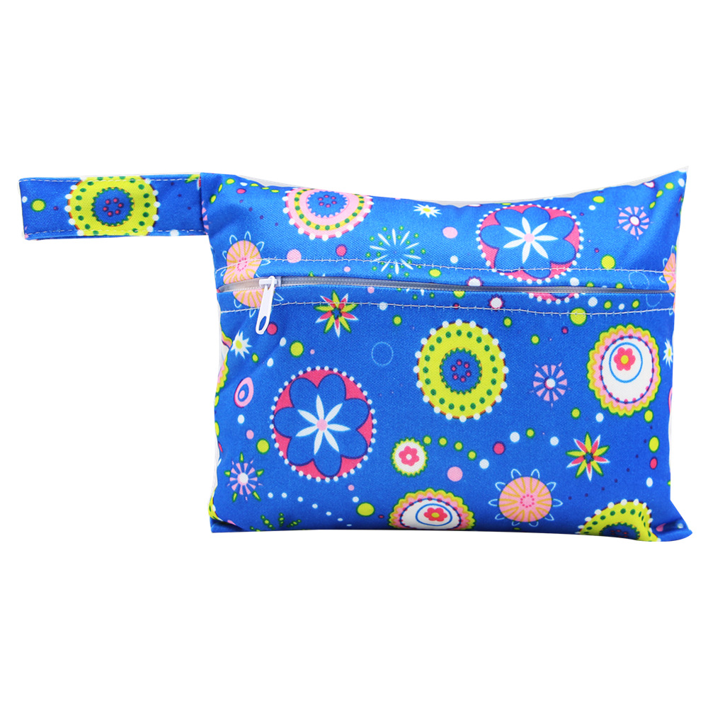 Small blue flower bag