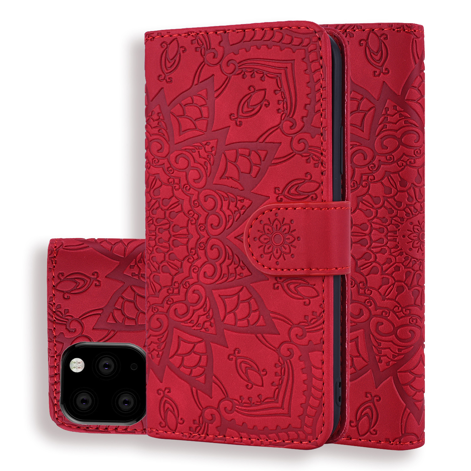 Card flip leather case wallet protective cover - Image 9