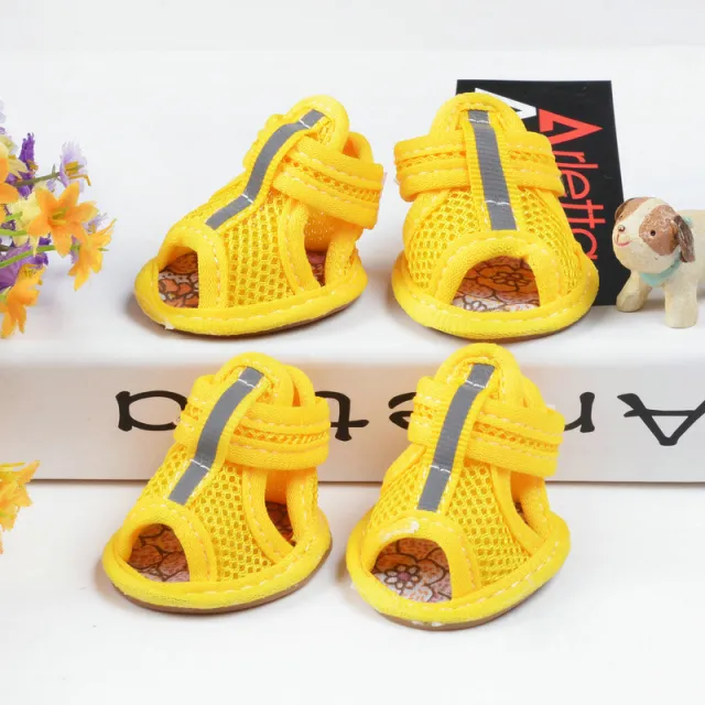 Small dog shoes Yellow - Shop at LoveMi