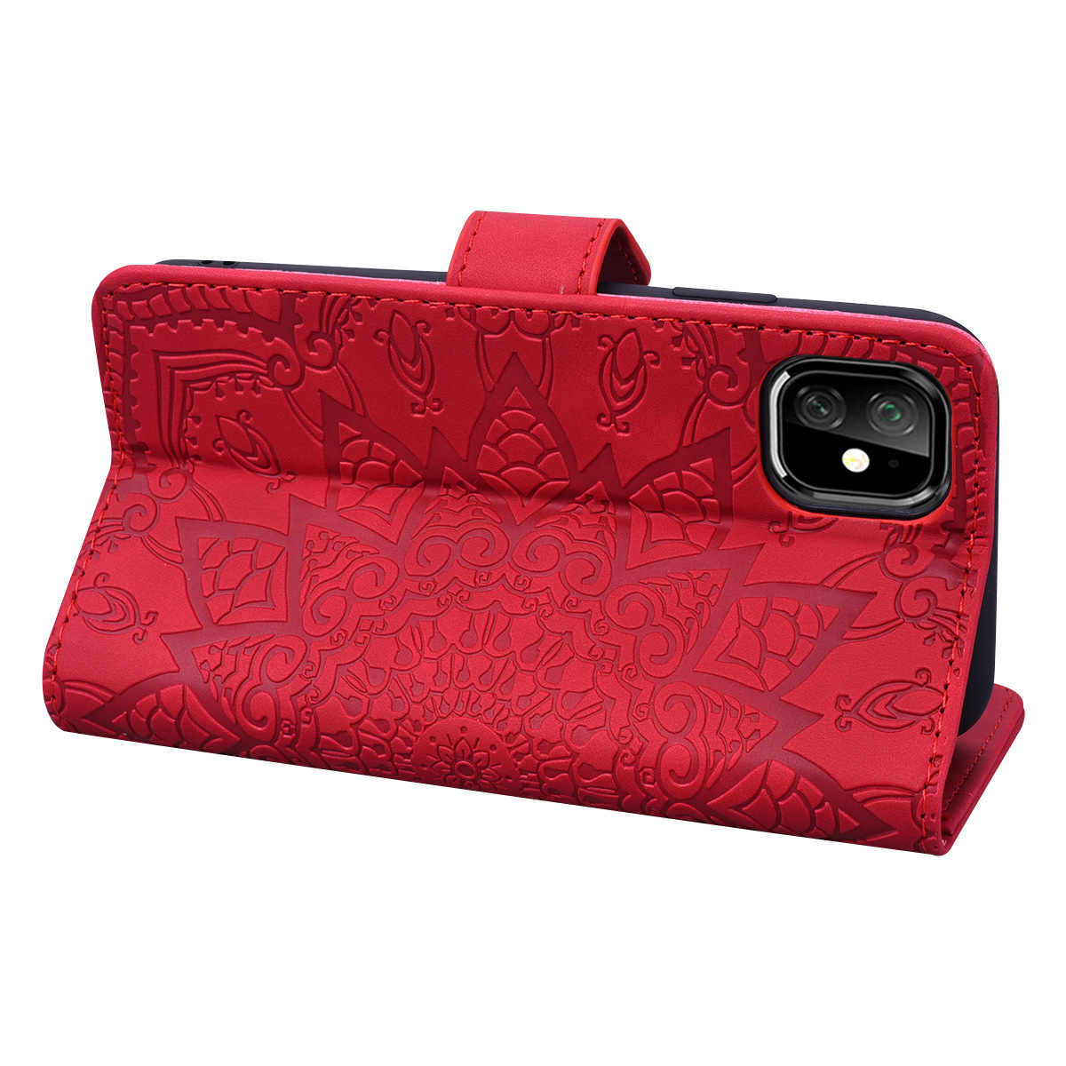 Card flip leather case wallet protective cover - Image 14