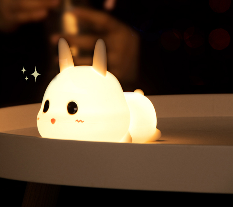 Silicone Rabbit Night Light, picture 2 of 3