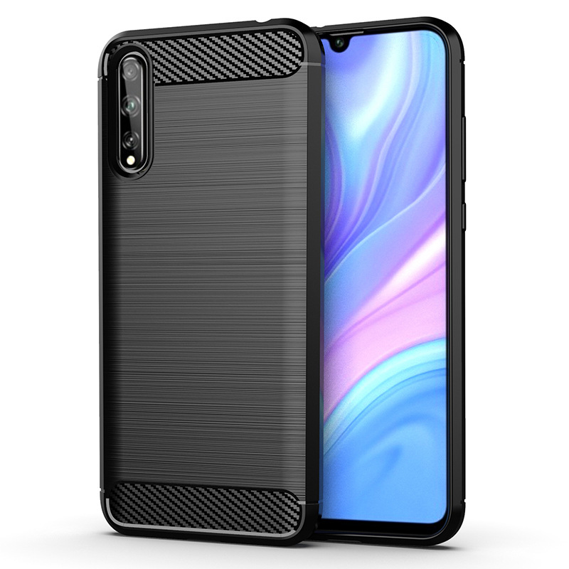Brushed carbon fiber pattern silicone soft shell - Image 4