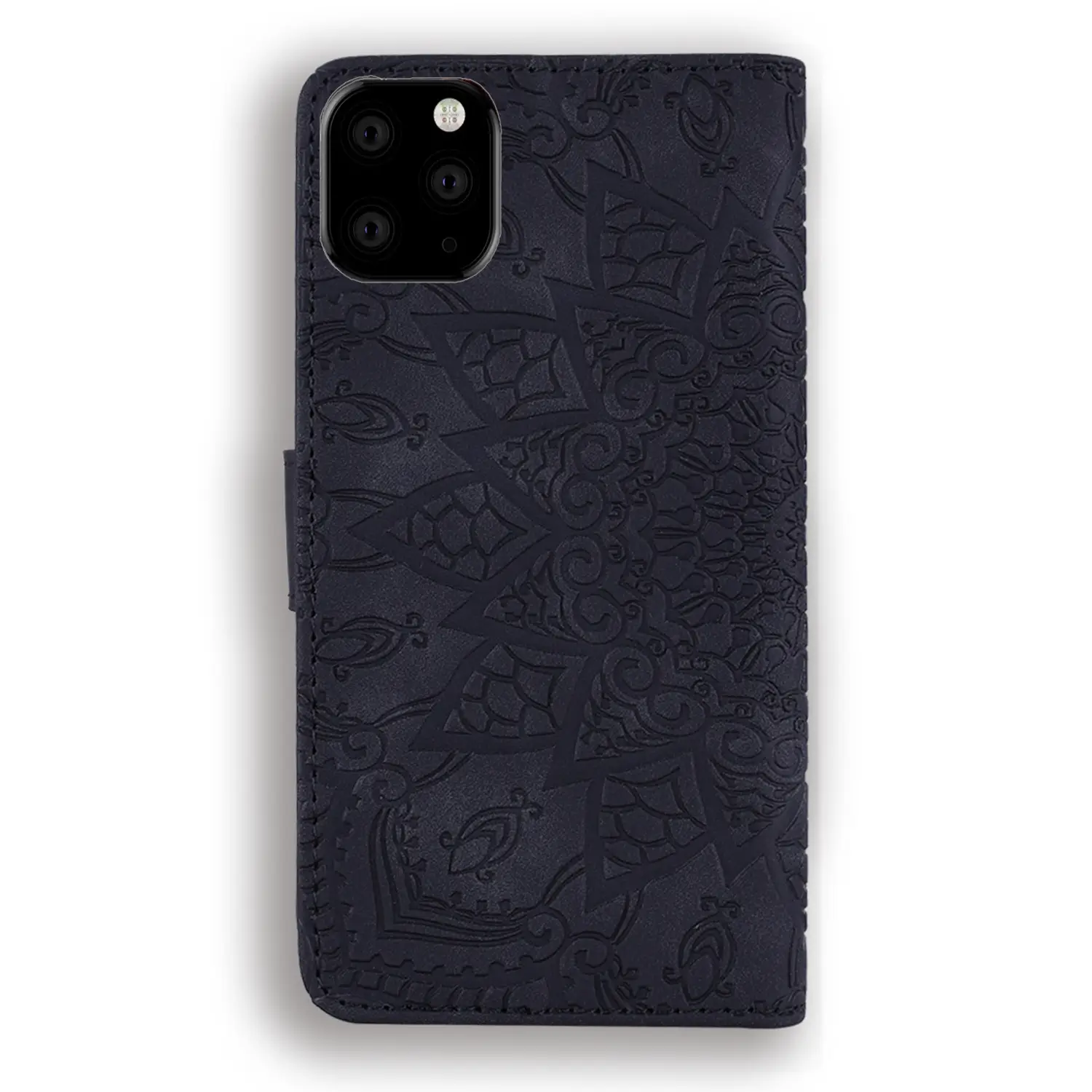 Card flip leather case wallet protective cover