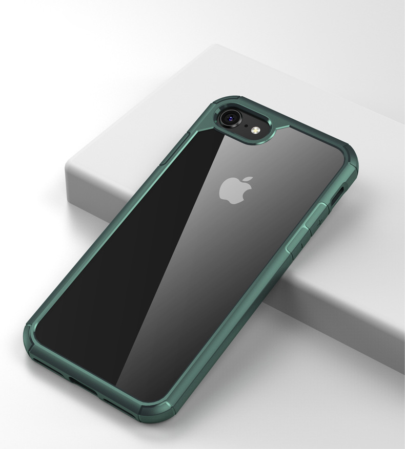 Compatible with Apple , Anti-fall transparent mobile phone case - Image 4