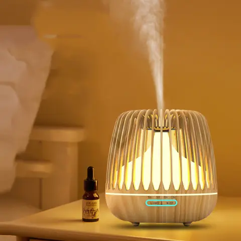 Bird Cage Wood Grain Aromatherapy Machine