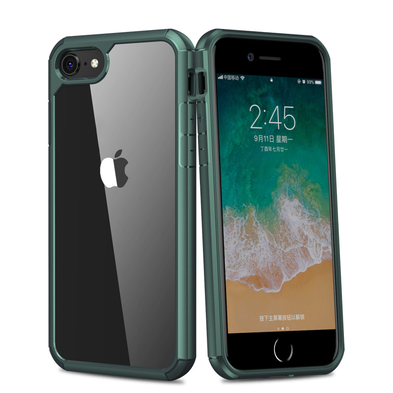 Compatible with Apple , Anti-fall transparent mobile phone case - Image 6
