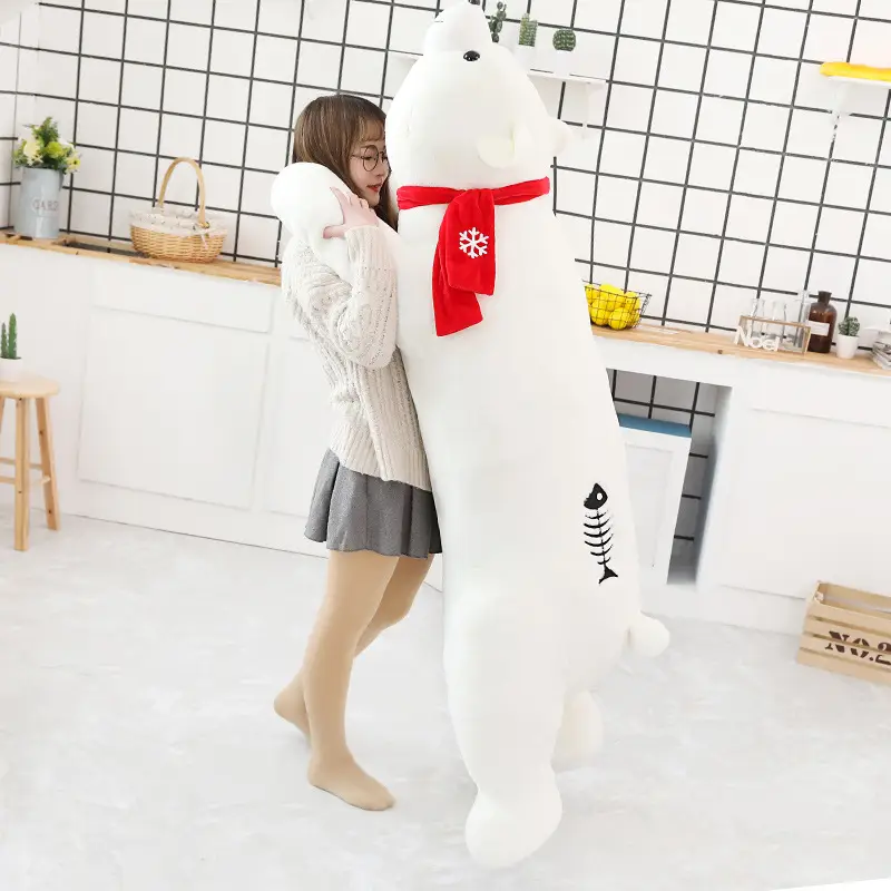 Polar bear plush toy