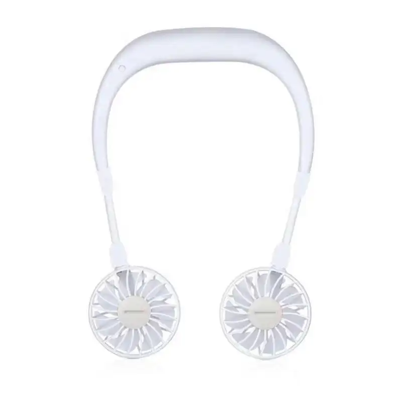 2nd / 3rd Gernation - Charging portable lazy fan student desktop fan hanging neck fan