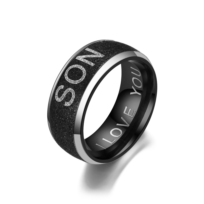 Title 2, Bague pour amoureux du sable de perles noires, ...