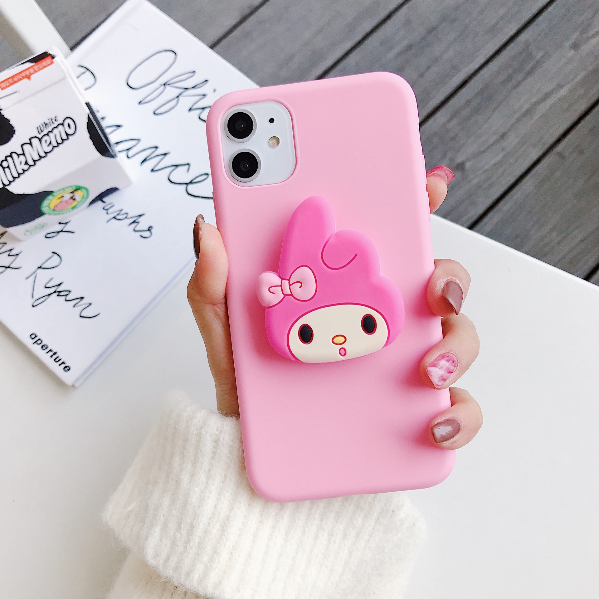 Bracket shell cartoon anti-fall mobile phone case - Image 6