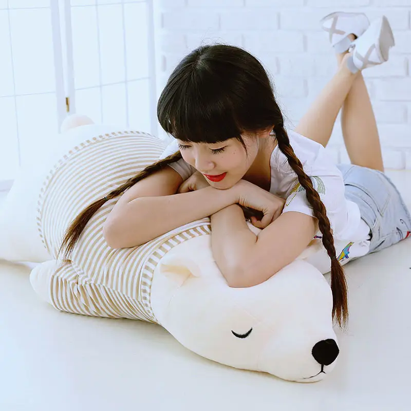 Polar bear plush toy