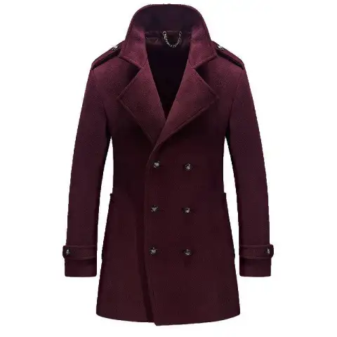 Casual Wool Coat Jacket