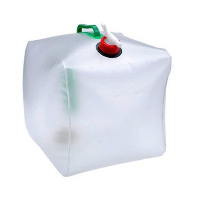Portable transparent PVC bucket