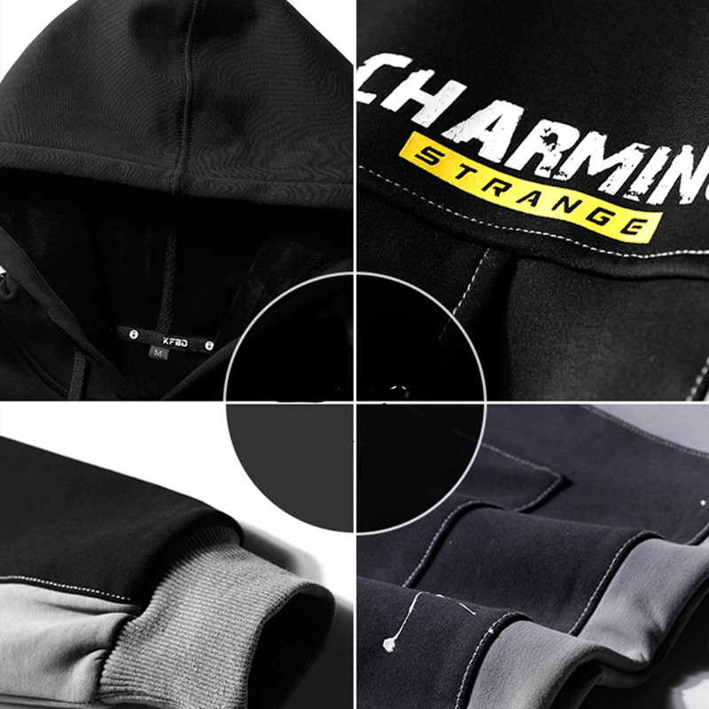 Loose hooded sweater coat