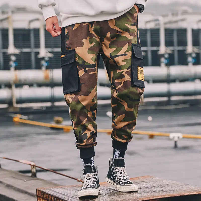 Casual camouflage overalls