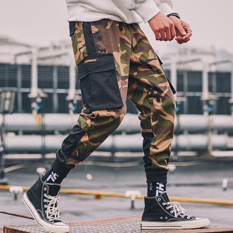 Casual camouflage overalls