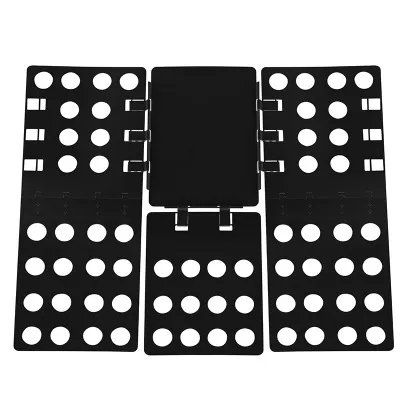Lazy man folding clothes board, convenient folding board, folding clothes board, folding board, quick folding clothes board - Adjustable Black