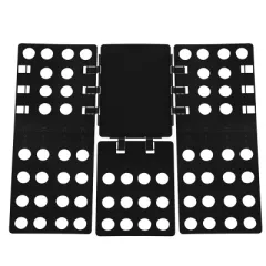 Lazy man folding clothes board, convenient folding board, folding clothes board, folding board, quick folding clothes board - Adjustable Black - View 1