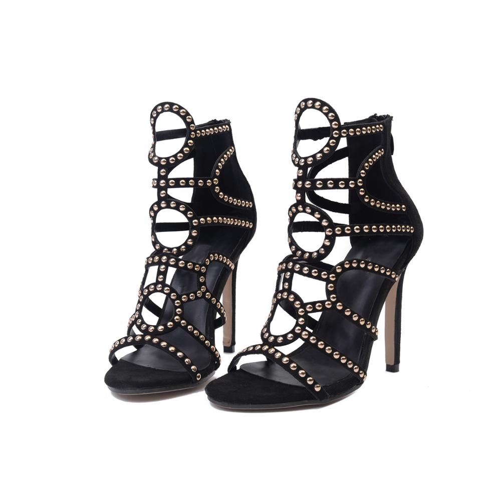 Ladies high heel sandals Black - Shop at LoveMi