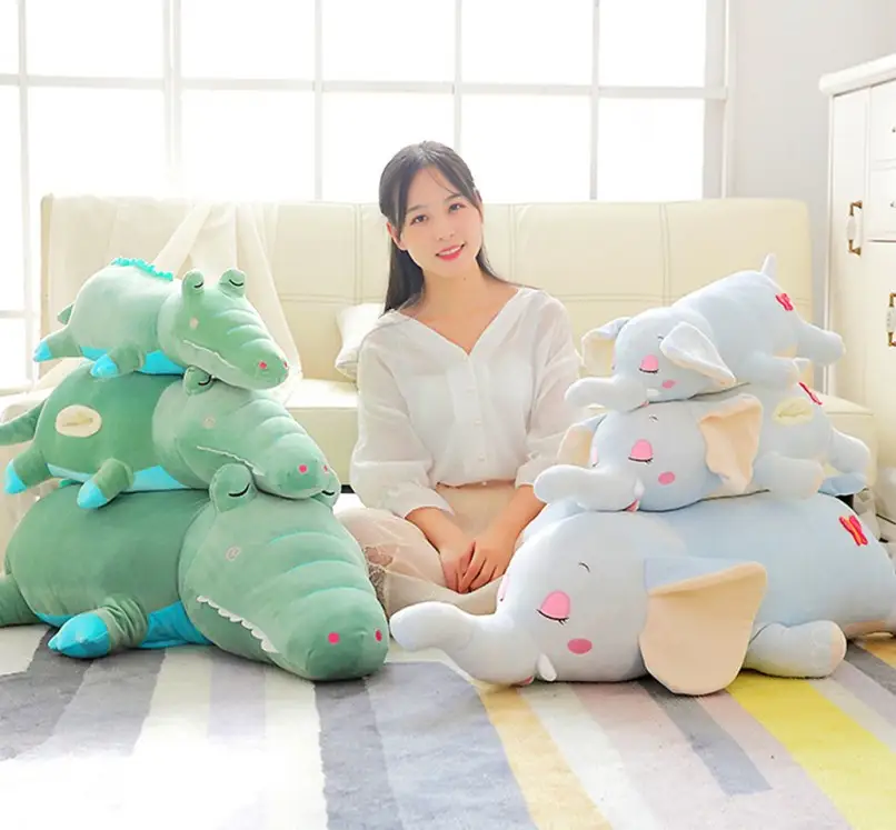Elephant cushion pillow