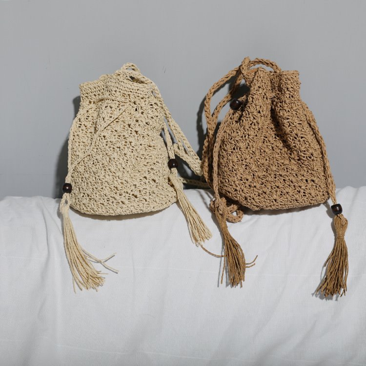 Multi functional fashion woven bag