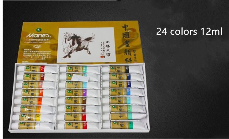 24 colors 12ml