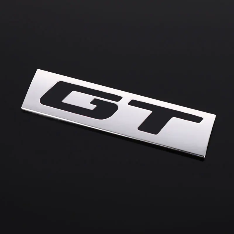 Turbocharged Hybrid Metal Car Sticker