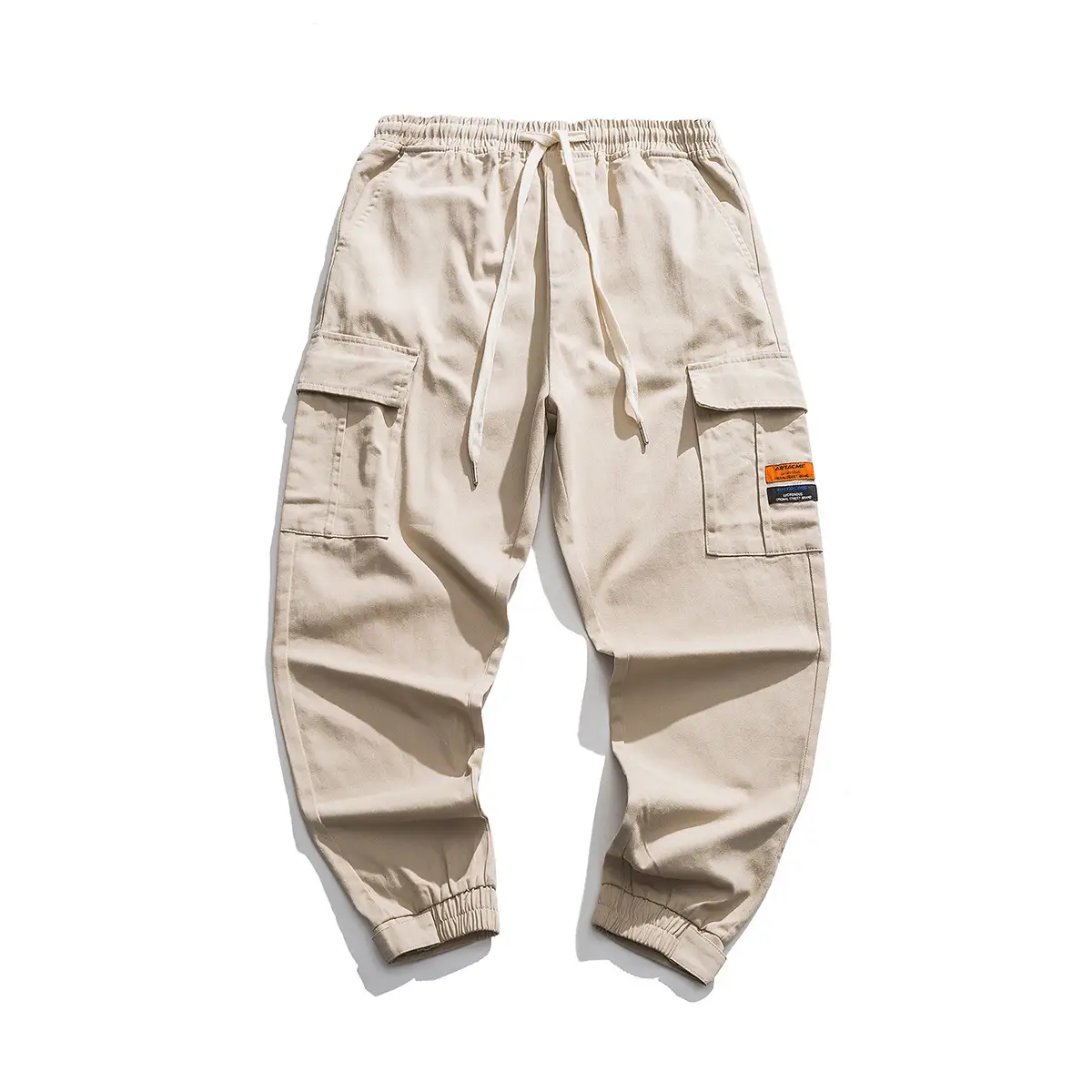 Pocket label men's overalls
