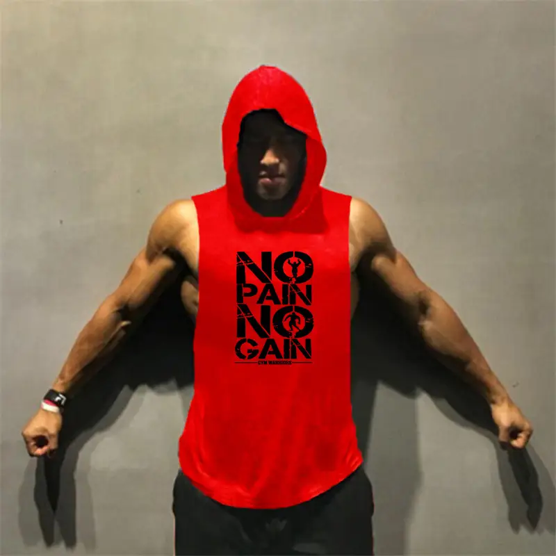Hooded sports vest