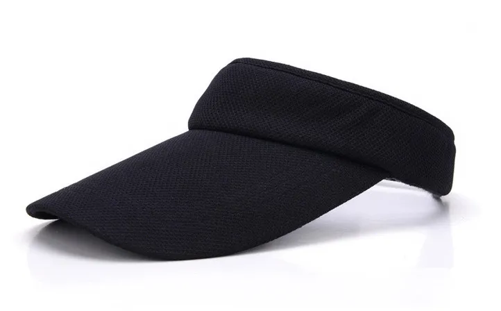 Female summer sun protection cap - Black