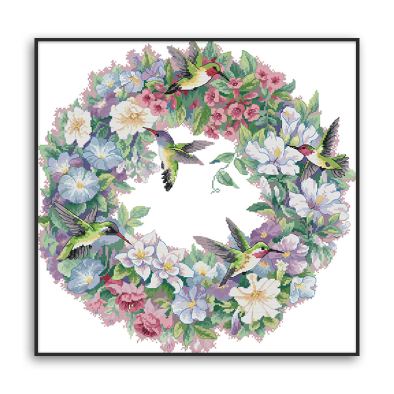 Cross stitch decorative material package — image 1