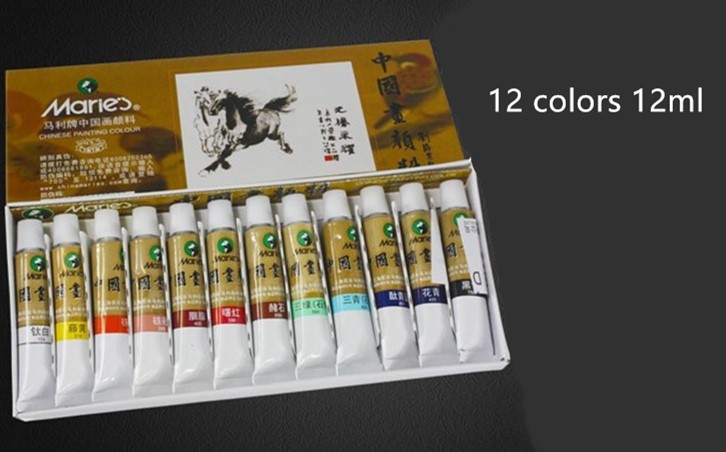 12 colors 12ml