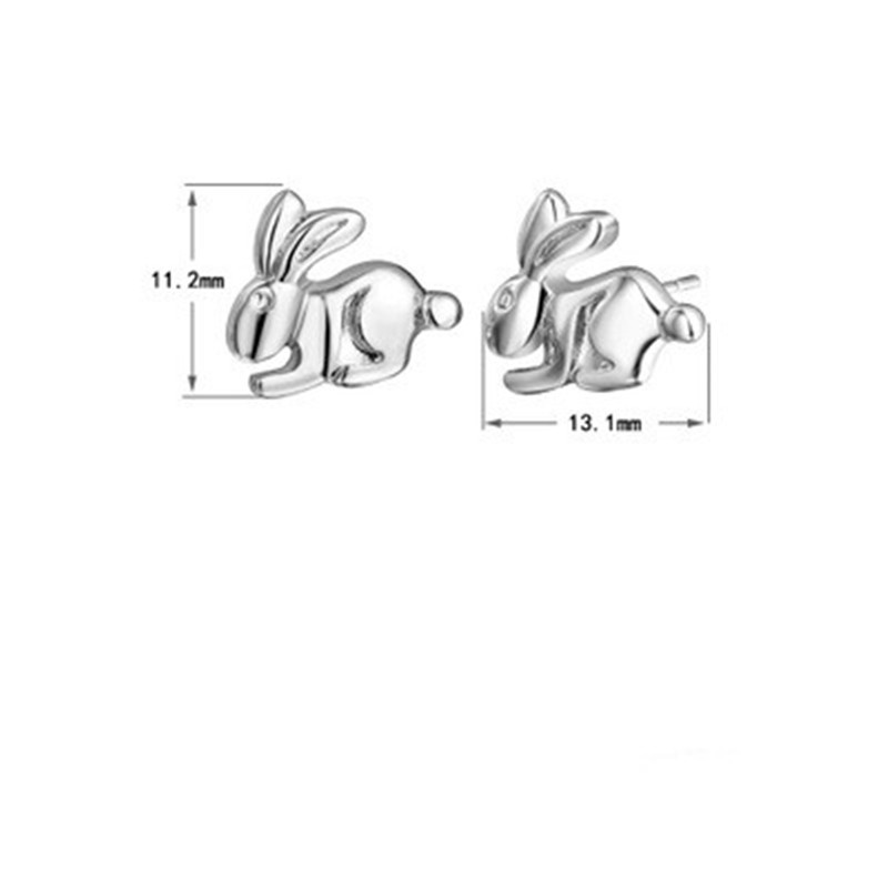 Mini Bunny Stud Earrings