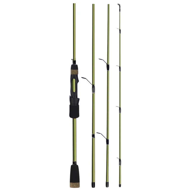 4 section fishing rod road sub rod short section carbon portable plug fishing rod – image 8