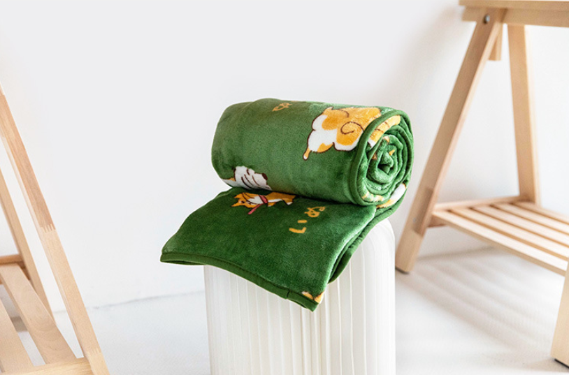 Little Fat Shiba Inu Firewood Blanket