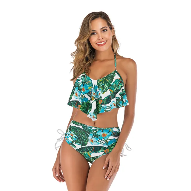 High waist bikini Green - Shop at LoveMi