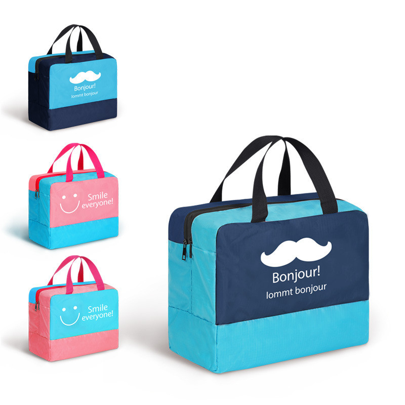 حقيبة سباحة شاطئية مقاومة للماء للفصل بين الرطب والجاف