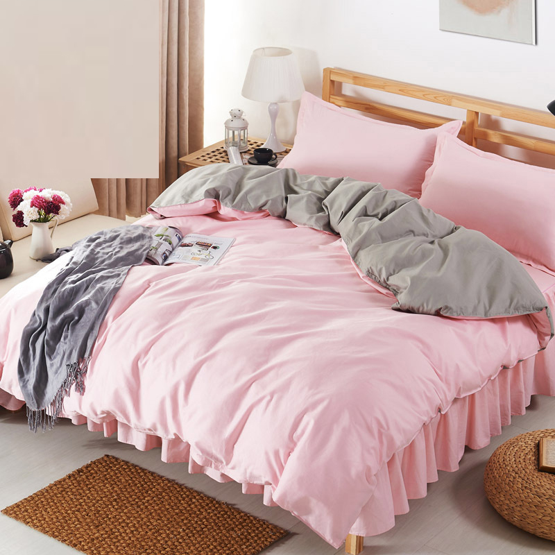 غطاء لحاف منقطعة واحدة من القطن الخالص